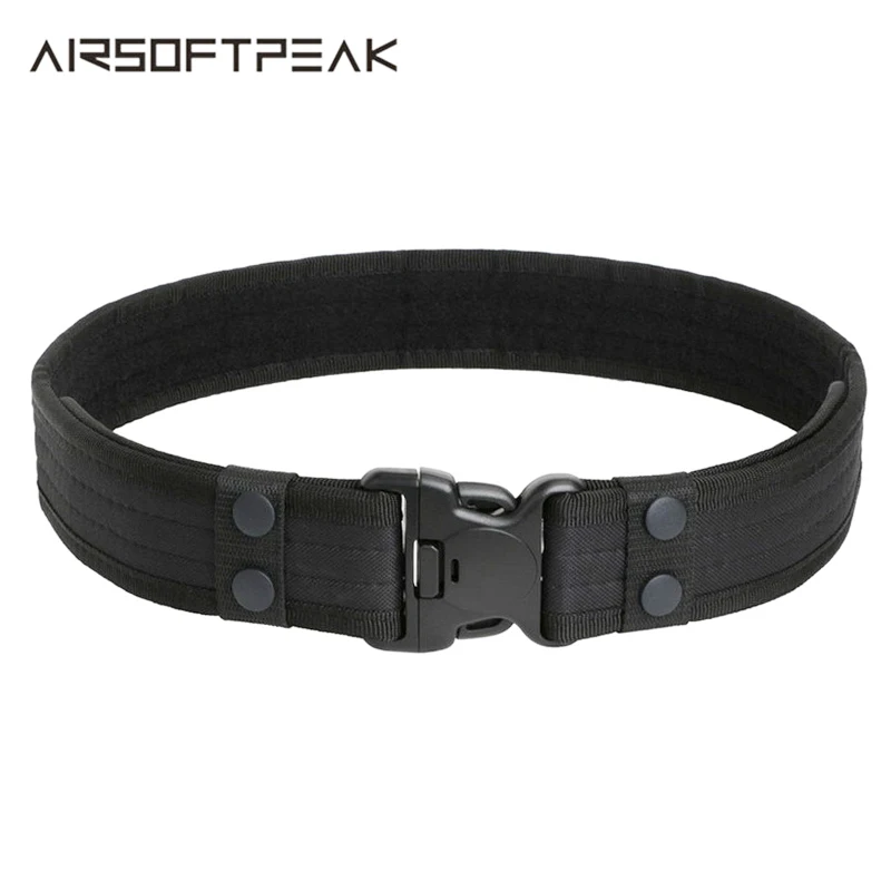 

2 Inch Military Tactical Belt Adjustable Airsoft Waistband Outdoor Sport Field Belts Hunting Accessories Deputy Fastening Tape