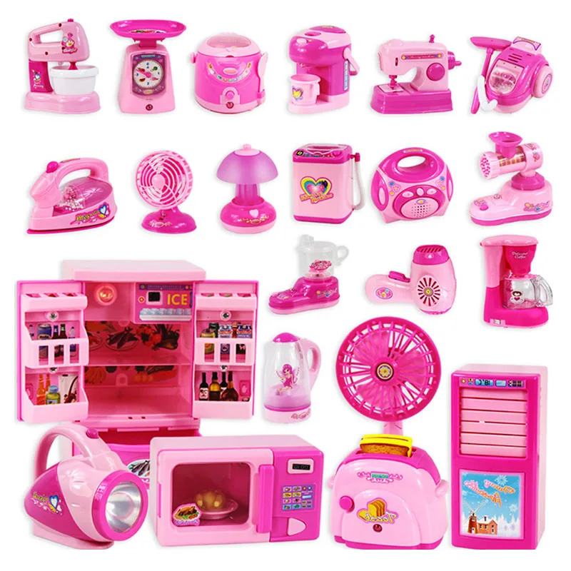 Kids Kitchen Toys Mini Refrigerator Microwave Blender Light-up Effect Pretend Play Educational Toys for Children Home Appliance
Kids Kitchen Toys Mini Refrigerator Microwave Blender Light-up Effect Pretend Play Educational Toys for Children Home Appliance
