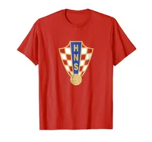 Croácia Hrvatska Croatian National Lenda do Jogador de Futebol Soccers TShirt dos homens Jersey(China)
