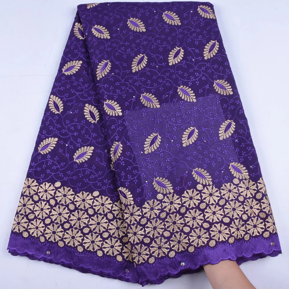 Embroidered African Purple Lace Fabric 2019 High Quality Swiss Voile Lace In Switzerland Cotton Nigerian Lace For Dress S1663
Embroidered African Purple Lace Fabric 2019 High Quality Swiss Voile Lace In Switzerland Cotton Nigerian Lace For Dress S1663