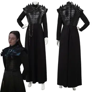 Cosplay Sansa Stark Costume Unisex Leather Armor Full Set Adult Women Girls Halloween Carnival Costumes
Cosplay Sansa Stark Costume Unisex Leather Armor Full Set Adult Women Girls Halloween Carnival Costumes