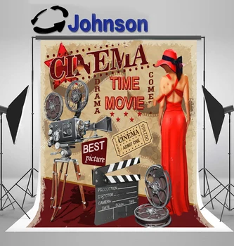 party photo studio background Vinyl cloth High quality Computer print Hollywood Cinema Retro Poster backdrops
party photo studio background Vinyl cloth High quality Computer print Hollywood Cinema Retro Poster backdrops