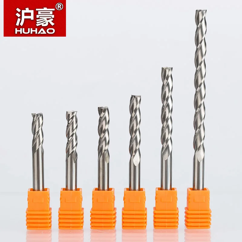 HUHAO 1pc 6mm 3 Flute Spiral Cutter Router Bits For Wood CNC End Mill Carbide Milling Cutter Tugster Steel Wood Milling Cutter
HUHAO 1pc 6mm 3 Flute Spiral Cutter Router Bits For Wood CNC End Mill Carbide Milling Cutter Tugster Steel Wood Milling Cutter
