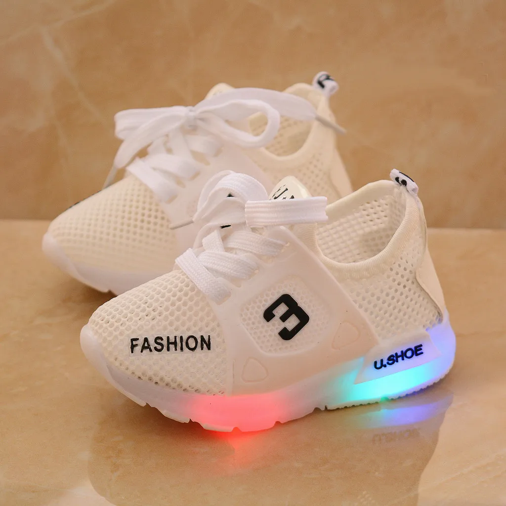 Toddler Baby Kids Boys Girls Luminous Sneakers Light Up Shoes Sport Running LED Shoes Anti-Slip Shoes #XTN
Toddler Baby Kids Boys Girls Luminous Sneakers Light Up Shoes Sport Running LED Shoes Anti-Slip Shoes #XTN
