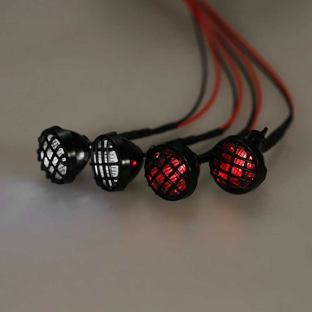 Bright LED Lamp Roof Light for1/10 1/8 Off-road Car Traxxas HSP Redcat Axial SCX10 TAMIYA CC01 RC4WD D90/110 TF2 RC Rock Crawler
Bright LED Lamp Roof Light for1/10 1/8 Off-road Car Traxxas HSP Redcat Axial SCX10 TAMIYA CC01 RC4WD D90/110 TF2 RC Rock Crawler