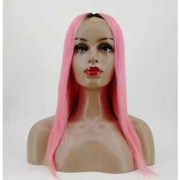 Holy Belle Ombre Pink Glueless Pre Plucked Bleached Knots Lace Front Wig with Baby Hair Brazilian Human Hair for Women #4TPink
Holy Belle Ombre Pink Glueless Pre Plucked Bleached Knots Lace Front Wig with Baby Hair Brazilian Human Hair for Women #4TPink