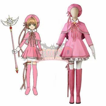 sakura card dress captor Card Sakura clear card Kinomoto Sakura cosplay costume custom made without shoes
sakura card dress captor Card Sakura clear card Kinomoto Sakura cosplay costume custom made without shoes