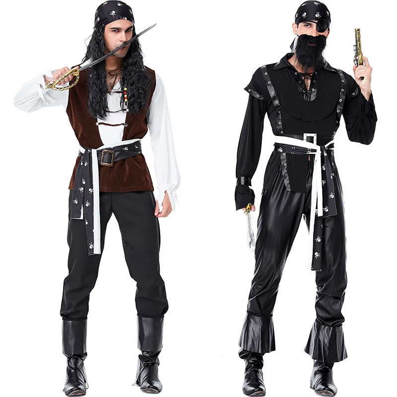 Pirates of the Caribbean Costume for Men Adult Halloween Game Role Pirate Cosplay Man Carnival Party Fancy Dress Uniform Outfits
Pirates of the Caribbean Costume for Men Adult Halloween Game Role Pirate Cosplay Man Carnival Party Fancy Dress Uniform Outfits
