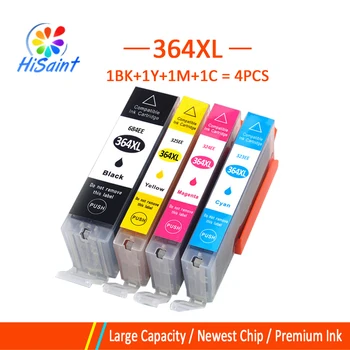 Hisaint 4 pcs for HP364 XL Compatible Ink Cartridges Replacement for HP 364 xl for HP Deskjet 3070A 5510 6510 B209a C510a
Hisaint 4 pcs for HP364 XL Compatible Ink Cartridges Replacement for HP 364 xl for HP Deskjet 3070A 5510 6510 B209a C510a