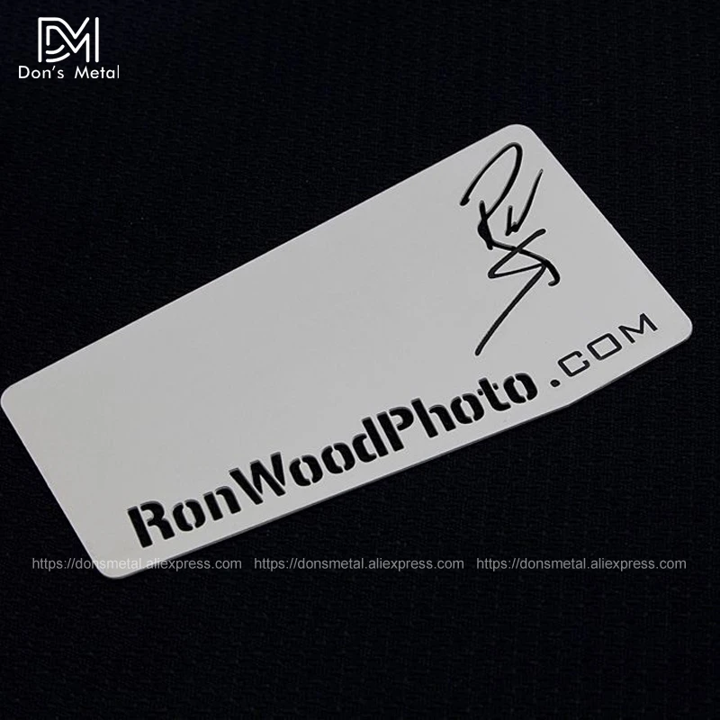 High - grade metal business card metal membership card custom personalized business card design stainless steel business card 