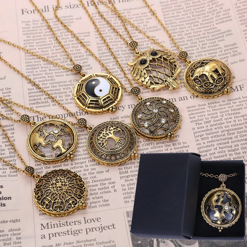 5 times Vintage Magnifying Glass Pendant Necklace World Map Tai Chi Owl Life Tree Elephant Pocket Watch Time collar collier
5 times Vintage Magnifying Glass Pendant Necklace World Map Tai Chi Owl Life Tree Elephant Pocket Watch Time collar collier