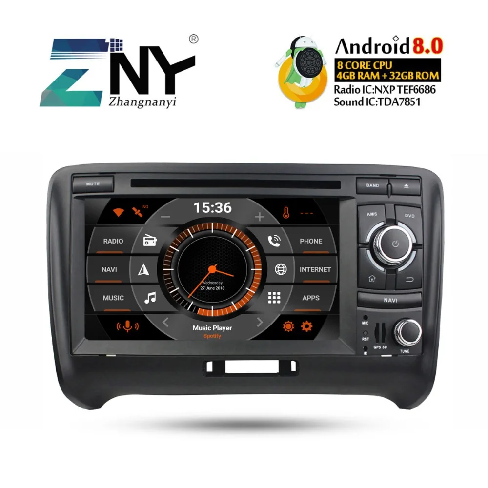 7" IPS In Dash 2 Din Android 8.0 Car Stereo GPS For Audi TT 2006 2007 2008 2009 2010 2011 2012 DVD Radio FM WiFi BT Navigation
7" IPS In Dash 2 Din Android 8.0 Car Stereo GPS For Audi TT 2006 2007 2008 2009 2010 2011 2012 DVD Radio FM WiFi BT Navigation