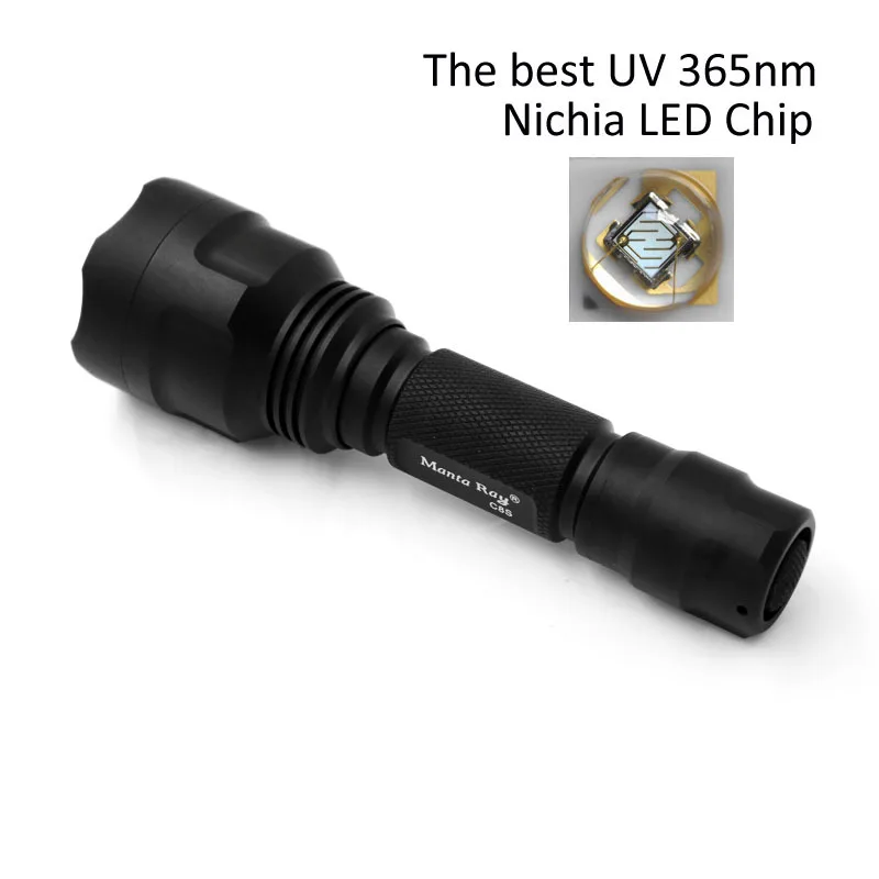 Zoomable nichia 365nm led uv flashlight torch powerful 3w 6w ultra violet light manta ray C8s use 1x18650 battery
Zoomable nichia 365nm led uv flashlight torch powerful 3w 6w ultra violet light manta ray C8s use 1x18650 battery