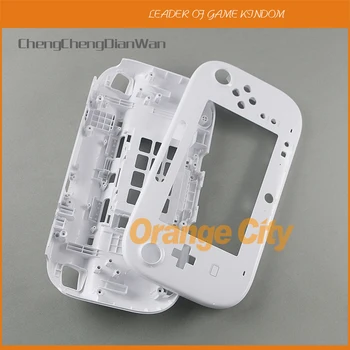 Black White Housing shell Case cover For WiiU Gamepad Body Protector Cover Shell Accessories without battery cover
Black White Housing shell Case cover For WiiU Gamepad Body Protector Cover Shell Accessories without battery cover