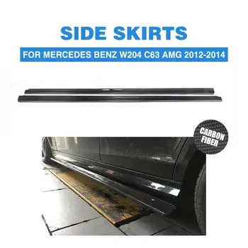 Carbon fiber Side Skirts Extension Lip Aprons for Benz C-Class W204 C63 AMG 4-door 2013-2015 Car Styling
Carbon fiber Side Skirts Extension Lip Aprons for Benz C-Class W204 C63 AMG 4-door 2013-2015 Car Styling