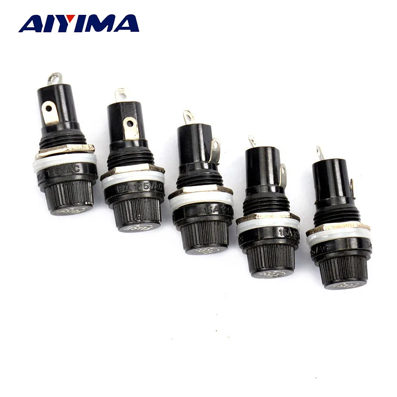 AIYIMA 50pcs Panel Mounting Fuse Holder HRC Fuse Holder BLX-1 5X20 Free Shipping
AIYIMA 50pcs Panel Mounting Fuse Holder HRC Fuse Holder BLX-1 5X20 Free Shipping