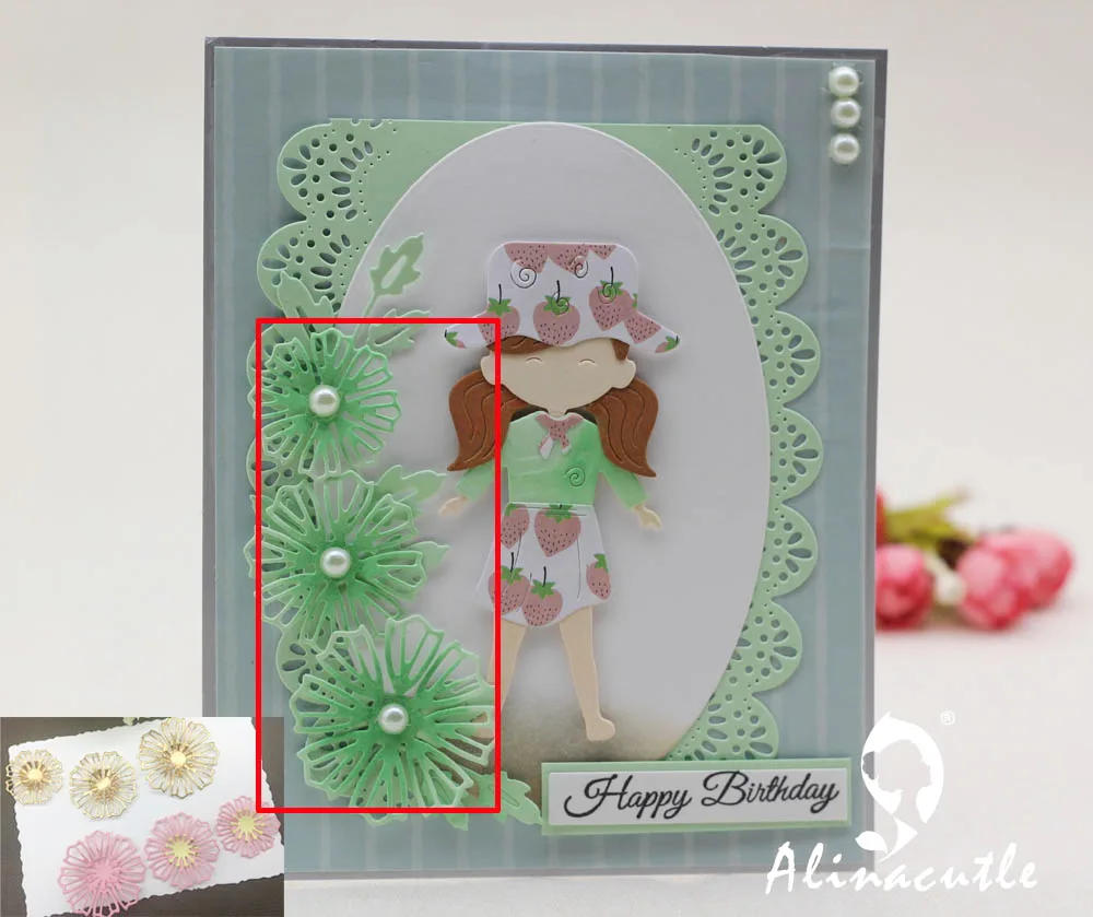 METAL CUTTING DIES cut 4pc flower floral Scrapbooking paper craft card album emboss knife punch stencil cutter Alinacraft
METAL CUTTING DIES cut 4pc flower floral Scrapbooking paper craft card album emboss knife punch stencil cutter Alinacraft