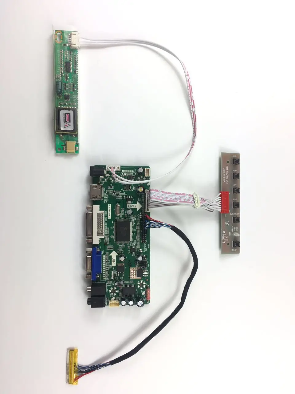 M.NT68676.2A DVI VGA Аудио плата ЖК-контроллера для B154EW01 B154EW02 B154EW03 B154EW04 B154EW08 1280x800 CCFL LVDS TFT LCD
M.NT68676.2A DVI VGA Аудио плата ЖК-контроллера для B154EW01 B154EW02 B154EW03 B154EW04 B154EW08 1280x800 CCFL LVDS TFT LCD