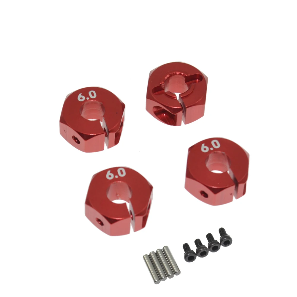 4PCS 5MM/6MM/7MM Thickness Hex 12mm Aluminum Wheel Hex Drive Adaptors and Pins Alloy Metal for 1:10 Rc Car HSP HPI
4PCS 5MM/6MM/7MM Thickness Hex 12mm Aluminum Wheel Hex Drive Adaptors and Pins Alloy Metal for 1:10 Rc Car HSP HPI