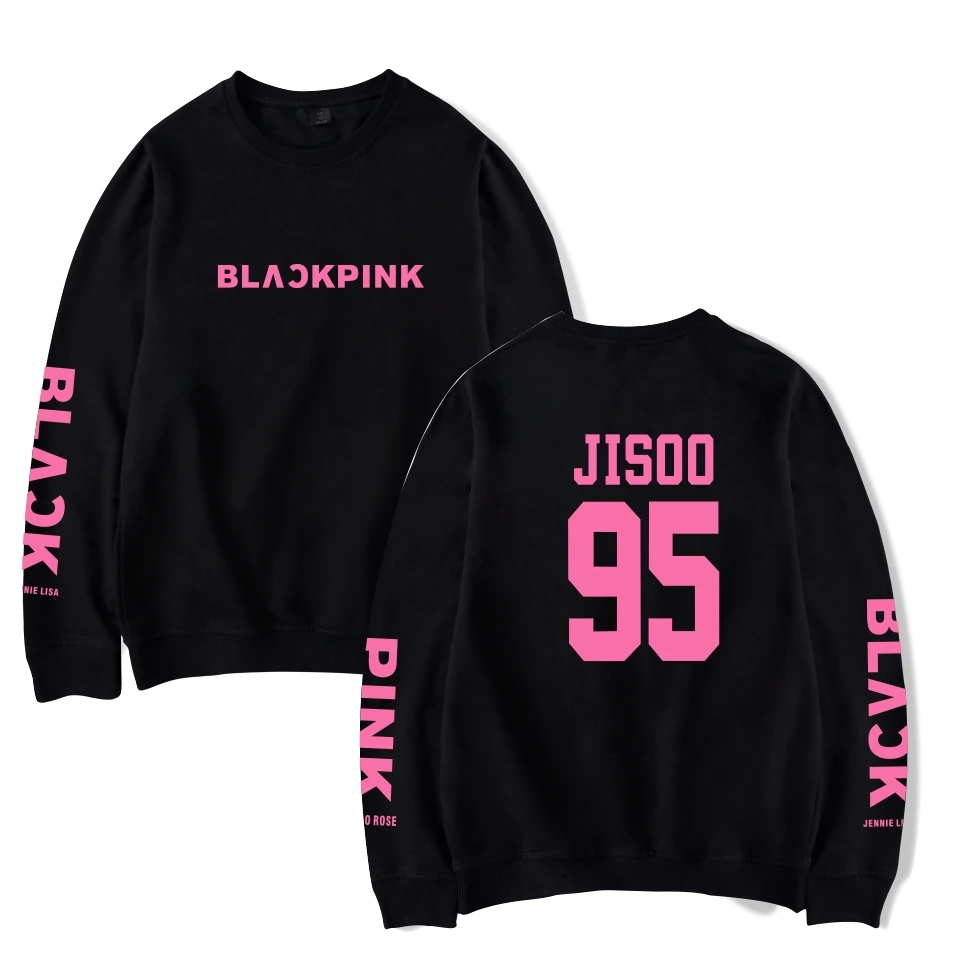 sudadera black pink