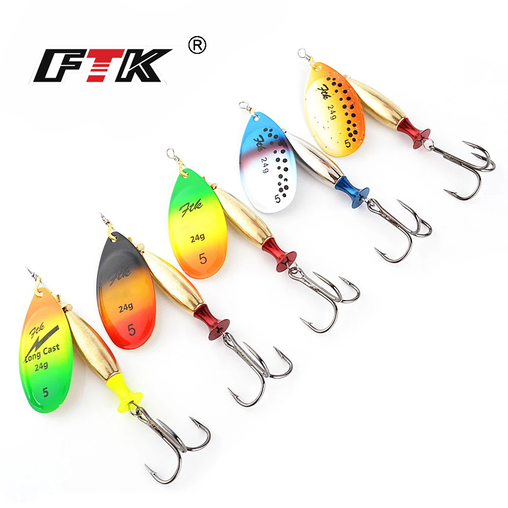 FTK Mepps Long Cast 1 PC Fishing Lure Spinner Bait Fishing Tackle Artificial Hard Fake Fish Metal Lures Set
FTK Mepps Long Cast 1 PC Fishing Lure Spinner Bait Fishing Tackle Artificial Hard Fake Fish Metal Lures Set
