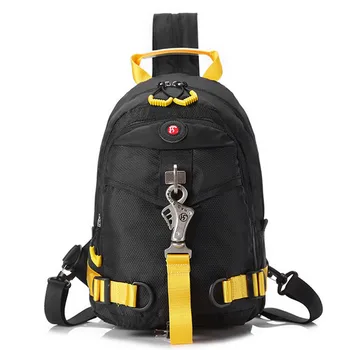 Unisex nylon Multipurpose Chest Rucksack Shoulder Back Zipper Military Riding Messenger pack Sling Chest Bag
Unisex nylon Multipurpose Chest Rucksack Shoulder Back Zipper Military Riding Messenger pack Sling Chest Bag