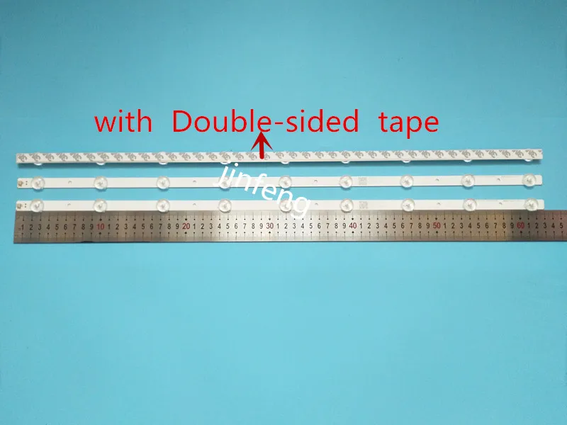 3pcs x 32 inch Universal LED Backlight Lense Aluminum Plate Strips SVA75DA03 for Samsung/ for LG for Sharp TV 9-LEDs 630mm 3v
3pcs x 32 inch Universal LED Backlight Lense Aluminum Plate Strips SVA75DA03 for Samsung/ for LG for Sharp TV 9-LEDs 630mm 3v