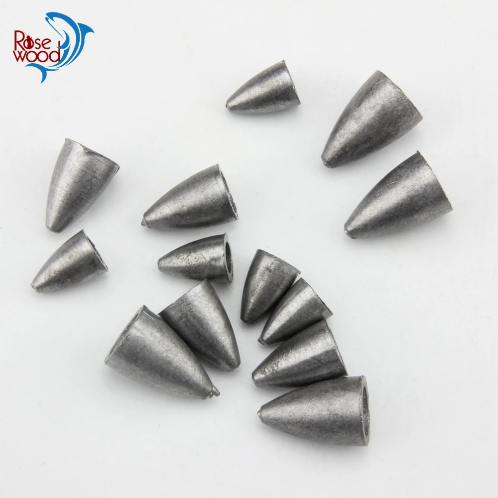 ROSEWOOD 12pcs Bullet Fishing Sinker 3g 6g 9g Drop Sink Split Shot Fishing Kits Fishing Tools Lead Sinker Iscas Accessories
ROSEWOOD 12pcs Bullet Fishing Sinker 3g 6g 9g Drop Sink Split Shot Fishing Kits Fishing Tools Lead Sinker Iscas Accessories