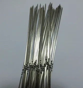 20pcs/lot 29cm*3.2mm*1.1mm stainless skewer barbecue fork stainless bbq food stick BBQ Tools Kitchen outdoor roast tool
20pcs/lot 29cm*3.2mm*1.1mm stainless skewer barbecue fork stainless bbq food stick BBQ Tools Kitchen outdoor roast tool