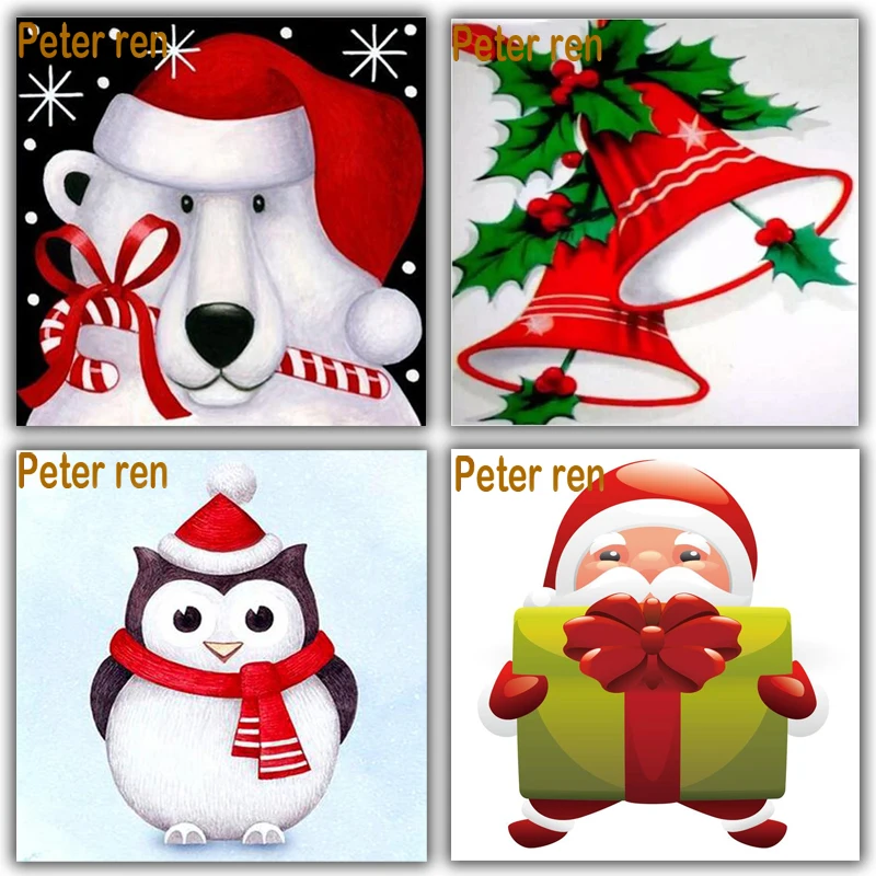 Diamond Painting Cross stitch Square drill or Round diamond Mosaic Rhinestones full Embroidery Santa Claus Bell Penguin Snow Dog
Diamond Painting Cross stitch Square drill or Round diamond Mosaic Rhinestones full Embroidery Santa Claus Bell Penguin Snow Dog