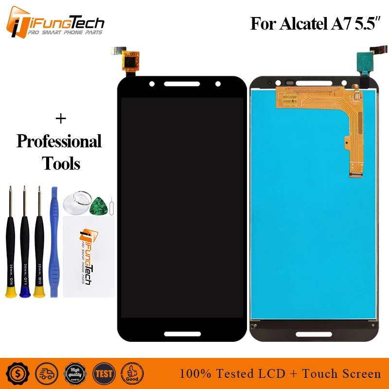For Alcatel One Touch A7 5090Y OT5090 5090 LCD Display Touch Screen Glass Digitizer Complete Assembly
For Alcatel One Touch A7 5090Y OT5090 5090 LCD Display Touch Screen Glass Digitizer Complete Assembly