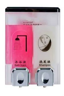 Soap Dispenser Double head plating hotel room soap dispenser 300ml manual with lock wall hanging
Soap Dispenser Double head plating hotel room soap dispenser 300ml manual with lock wall hanging
