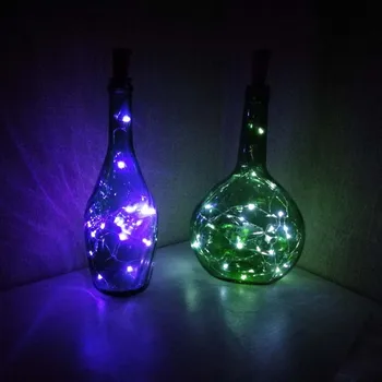 1M 2M LED Garland Copper Silver Wire String Lights 10 20 LEDs Bottle Stopper Fairy Lights for Holiday Wedding Party Decor
1M 2M LED Garland Copper Silver Wire String Lights 10 20 LEDs Bottle Stopper Fairy Lights for Holiday Wedding Party Decor