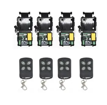 2018 RF mini Wireless Remote Control AC 220 V 1 channel 4 Receiver & 4 transmitter effective distance 50m
2018 RF mini Wireless Remote Control AC 220 V 1 channel 4 Receiver & 4 transmitter effective distance 50m