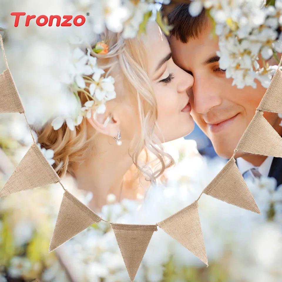 Tronzo 13Pcs/Set Wedding Linen Banner Jute Rope Flax Triangular Flags For Party Anniversary Garland Decorations Wedding Favors
Tronzo 13Pcs/Set Wedding Linen Banner Jute Rope Flax Triangular Flags For Party Anniversary Garland Decorations Wedding Favors