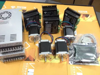 Germany Stock&EU Free shipping 4axis Nema23 stepper motor 425oz 23HS9430 & stepper motor driver DM542A CNC new Longs Motor
Germany Stock&EU Free shipping 4axis Nema23 stepper motor 425oz 23HS9430 & stepper motor driver DM542A CNC new Longs Motor