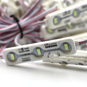 Samsung Chip SMD 5730 3 led module Light 12v IP68 Waterproof white sign Lamp Led Modules Fita LED Strip Rope tape light
Samsung Chip SMD 5730 3 led module Light 12v IP68 Waterproof white sign Lamp Led Modules Fita LED Strip Rope tape light
