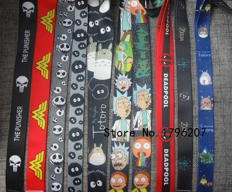 New Style 10 PCS Mix Cartoon Neck Strap Lanyard Mobile Phone Key Chain ID Badge Key Chains S-6
New Style 10 PCS Mix Cartoon Neck Strap Lanyard Mobile Phone Key Chain ID Badge Key Chains S-6