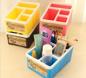 1PC Japanese candy color desktop multipurpose storage box remote controller storage box 18.5x13.8x10cm OK 0059
1PC Japanese candy color desktop multipurpose storage box remote controller storage box 18.5x13.8x10cm OK 0059