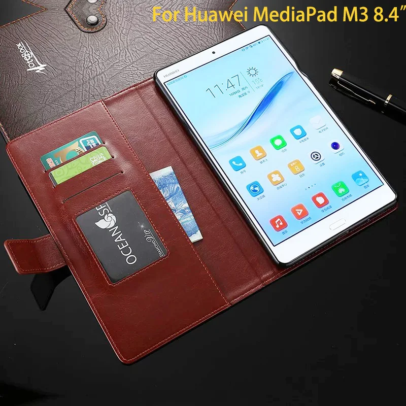 Ultra Thin Luxury Leather Case For Huawei MediaPad M3 Flip Cover Card Holder Wallet Bags 8.4 inch
Ultra Thin Luxury Leather Case For Huawei MediaPad M3 Flip Cover Card Holder Wallet Bags 8.4 inch