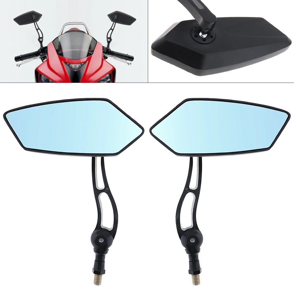 2pcs 10mm Universal Motorcycle Rearview Mirror Side Mirror for Kawasaki Z1000 Z750 ER6 03-11 750 04-1 ER- 6N 06-10 ZRX1200 01-08
2pcs 10mm Universal Motorcycle Rearview Mirror Side Mirror for Kawasaki Z1000 Z750 ER6 03-11 750 04-1 ER- 6N 06-10 ZRX1200 01-08