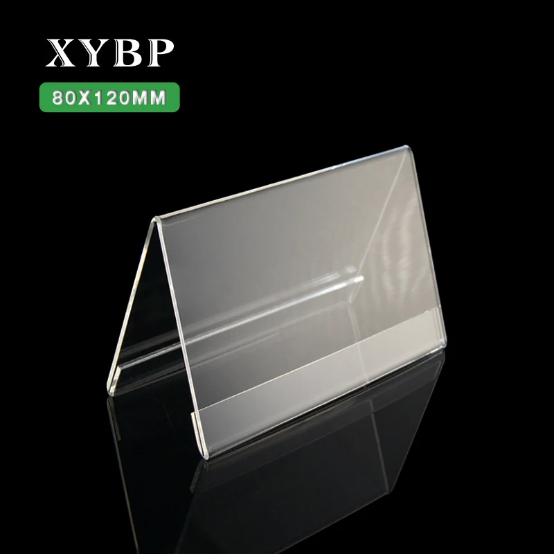 XYBP Acrylic V Shape Office Desktop Sign Display Price Name Business Card Label Nameplate Table Number Holder Stand 80mmX120mm
XYBP Acrylic V Shape Office Desktop Sign Display Price Name Business Card Label Nameplate Table Number Holder Stand 80mmX120mm