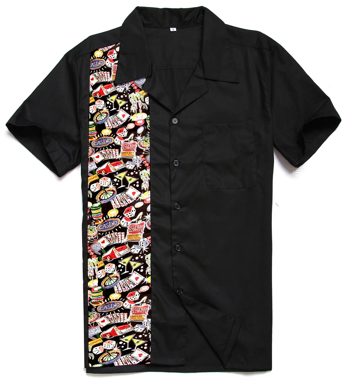 2019 New Designs Top Brand Cotton Cute Casino Print Rockabilly Hiphop Vintage 40s 50s American Club Panel Shirts
2019 New Designs Top Brand Cotton Cute Casino Print Rockabilly Hiphop Vintage 40s 50s American Club Panel Shirts