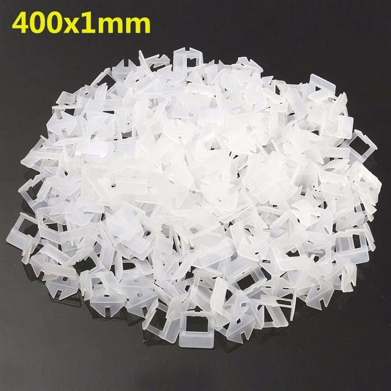 400pcs Tile Leveling System Clips Kit Wall Floor Tile Spacer Tiling Tool 1.0mm Free shipping
400pcs Tile Leveling System Clips Kit Wall Floor Tile Spacer Tiling Tool 1.0mm Free shipping