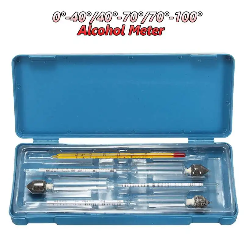 YKPuii For Checker whiskey alcohol meter wine measuring instrument Proof Distillation Tester Hydrometer Alcohol Meter
YKPuii For Checker whiskey alcohol meter wine measuring instrument Proof Distillation Tester Hydrometer Alcohol Meter