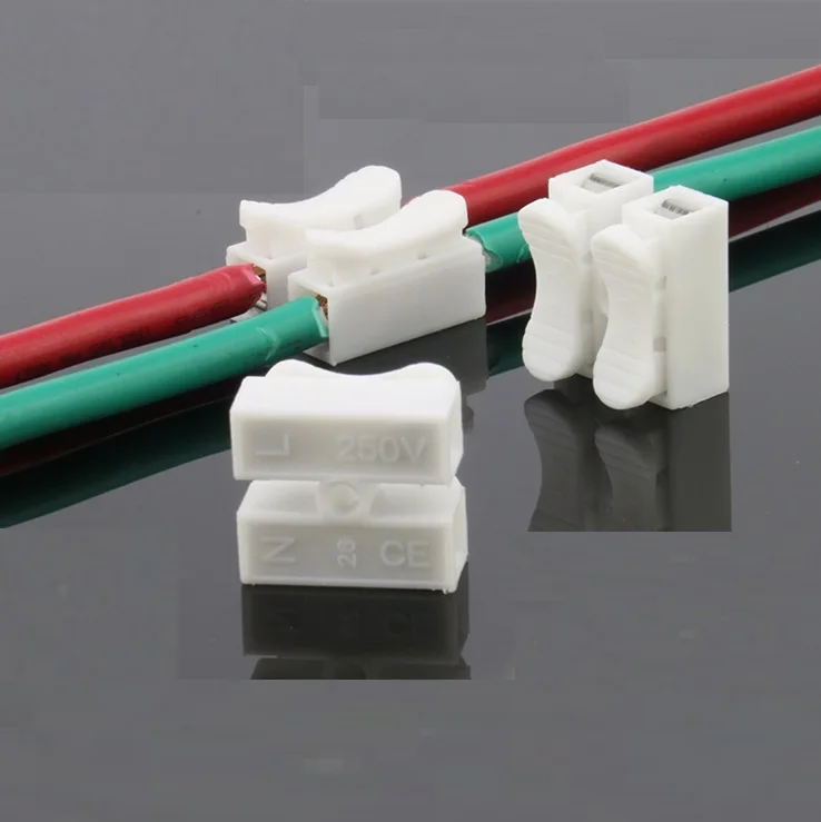 30PCS High qulity 2 Pins Electrical Cable Connectors CH2 Quick Splice Lock Wire Terminals
30PCS High qulity 2 Pins Electrical Cable Connectors CH2 Quick Splice Lock Wire Terminals