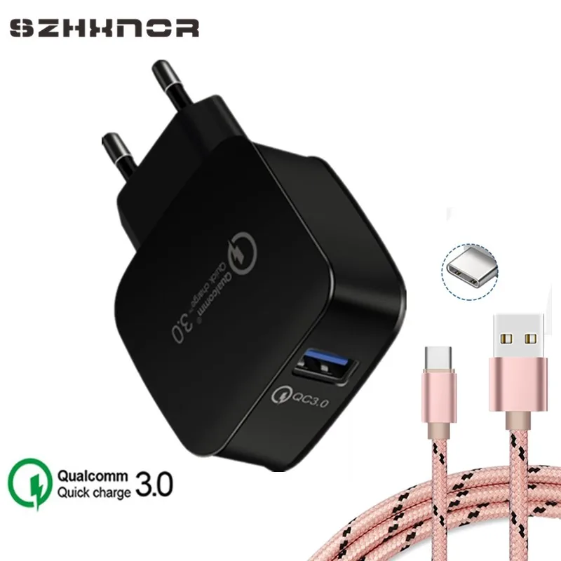 Quick Charge 3.0 USB Charger Power Adapter for Samsung Galaxy S9 S9+ S8 Plus Note 8 Tab S3 T820 T825 A3 A5 A7 201 + TYPE C USB
Quick Charge 3.0 USB Charger Power Adapter for Samsung Galaxy S9 S9+ S8 Plus Note 8 Tab S3 T820 T825 A3 A5 A7 201 + TYPE C USB