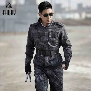 Tactical Army Military Uniform Camouflage Combat Costume Suits Sets Military Plus Size 4XL Jacket +Pants Working CS Clothing
Tactical Army Military Uniform Camouflage Combat Costume Suits Sets Military Plus Size 4XL Jacket +Pants Working CS Clothing