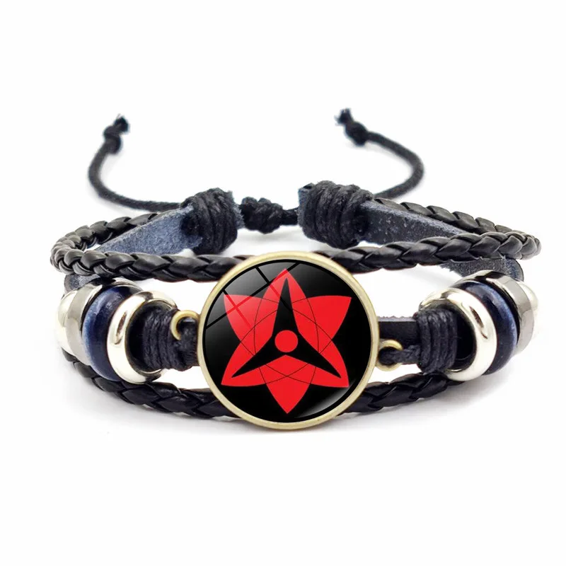 Anime Naruto Itachi Sharingan leather bracelet Cosplay Costumes Accessories Prop Akatsuki eye Bracelet Jewelry action toy figure
Anime Naruto Itachi Sharingan leather bracelet Cosplay Costumes Accessories Prop Akatsuki eye Bracelet Jewelry action toy figure