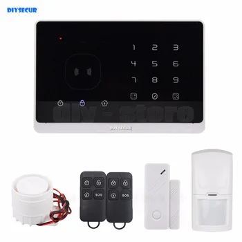 DIYSECUR Quality GSM RFID Alarm System with Touch Screen and SMS APP control Best Smart Home Alarm System
DIYSECUR Quality GSM RFID Alarm System with Touch Screen and SMS APP control Best Smart Home Alarm System